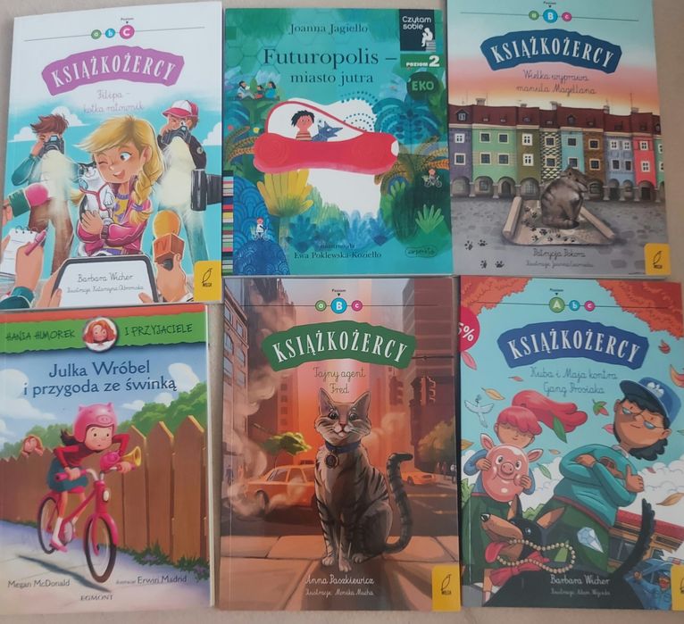 Książki do nauki czytania poziom 2 i 3