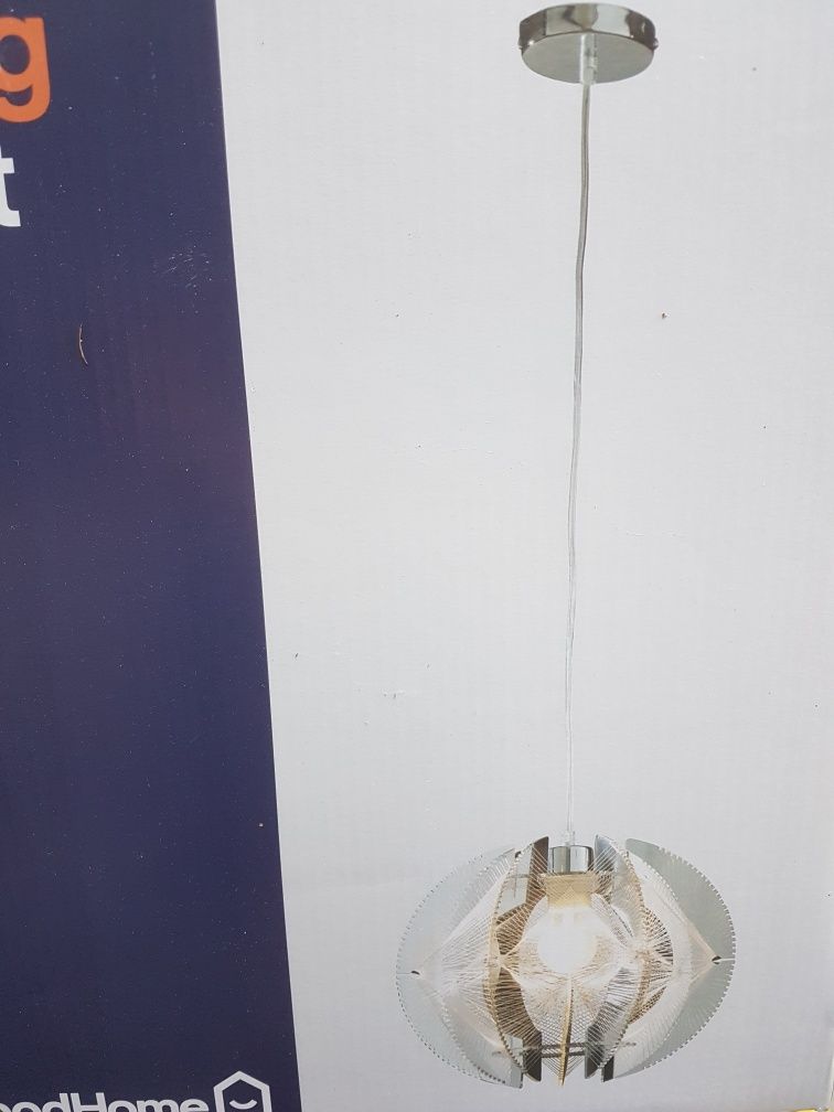 Lampa wisząca akrylowa 1xE27