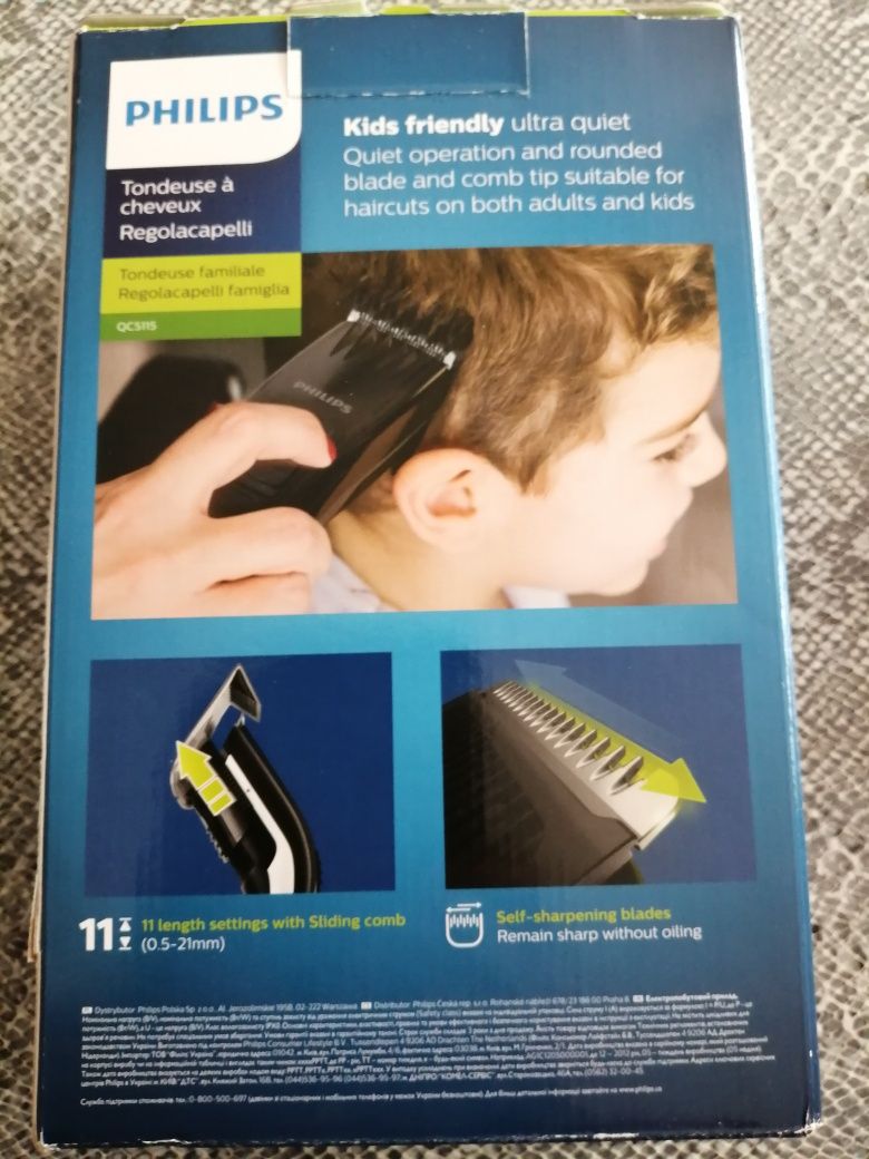 Maszynka do strzyżenia włosów Philips