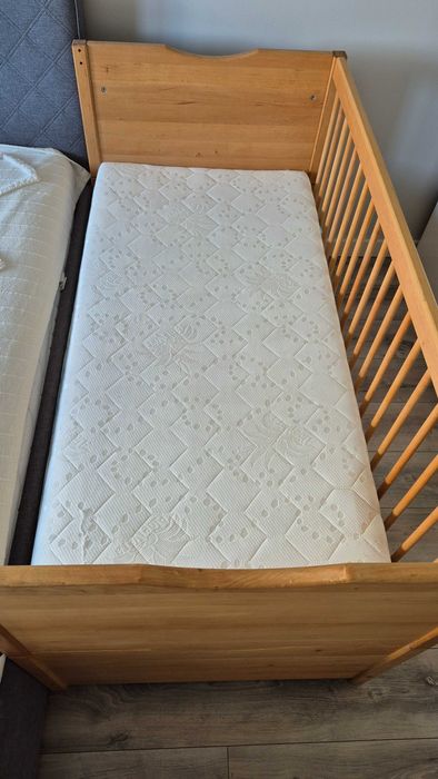 Łóżeczko łóżko dziecięce drewniane 70x140.