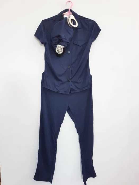 Kostium przebranie policjantka z kajdankami rozmiar 36 38. AF021