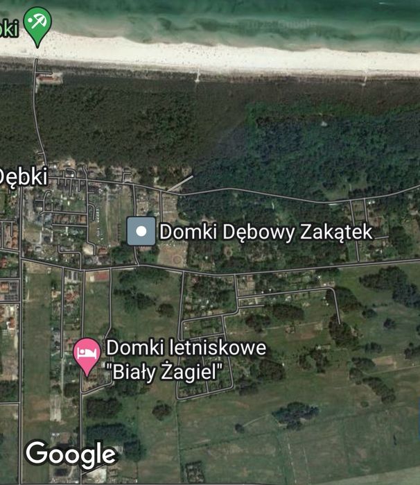 Działki 600m od plaży. Dębki