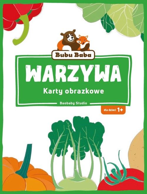 Bubu Baba Karty Obrazkowe Warzywa .