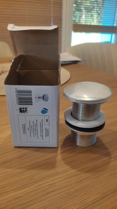 Korek klik klak srebrny