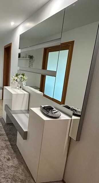 Conjunto espelhos de parede