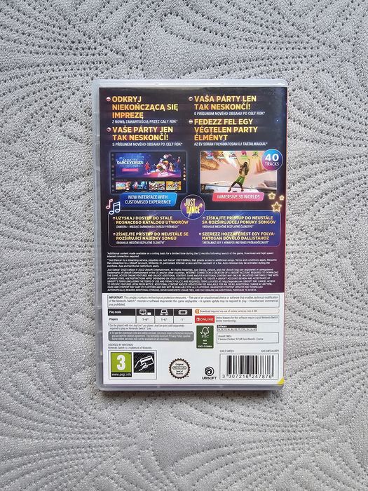 Just Dance 2023 Nintendo Switch Pudełko od gry