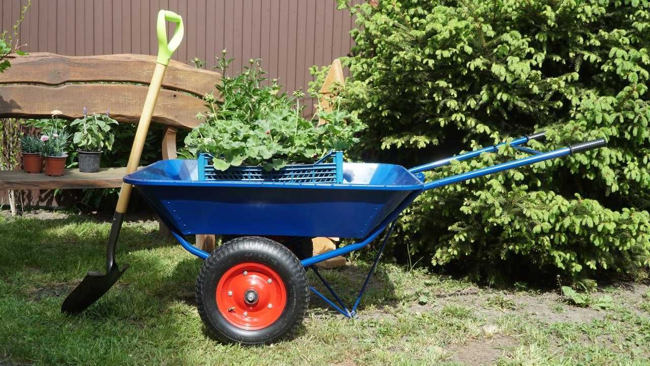 ХИТ ПРОДАЖ! Тачка двухколесная G200 от Gardenjoys!