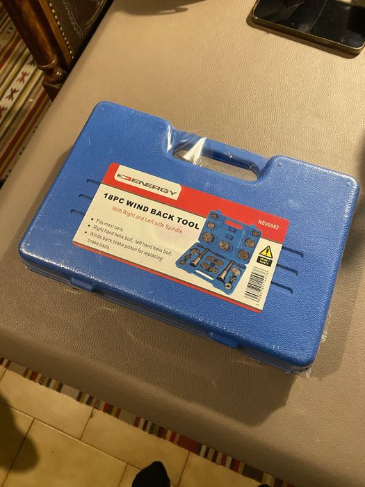 Kit ferramenta rotação / êmbolo pinça de travão