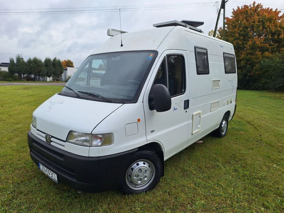 Peugeot Kamper  Kamper Campervan Fiat Peugeot 2.8 Diesel 118 tys przebiegu! Klimatyzac