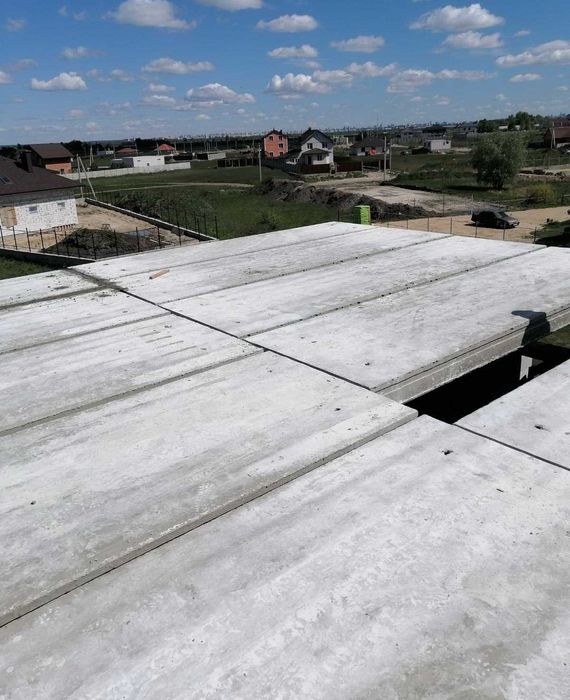 Фундаментні блоки, залізобетонні кільця, плити перекриття, бетон