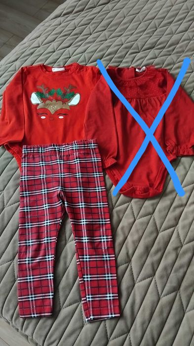 Body świąteczne dziewczynka 92