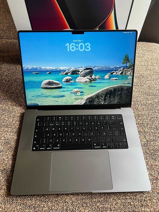 MacBook Pro 16" M1 Pro (2021/2022) – 16GB / 512GB – Cinzento Sideral
