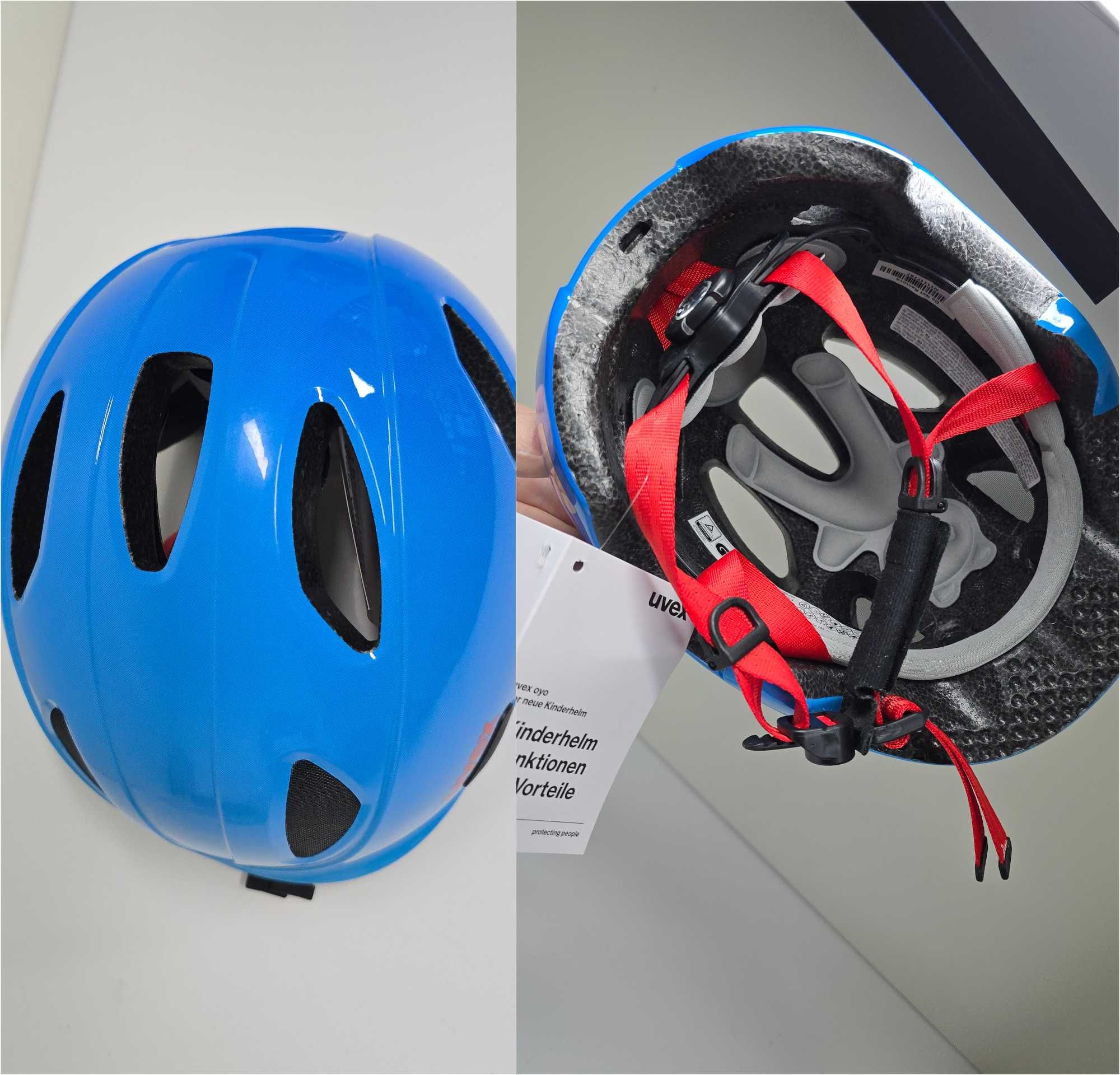UVEX OYO Kask dziecięcy różowy rozm 45-50cm Ma Zarysowania