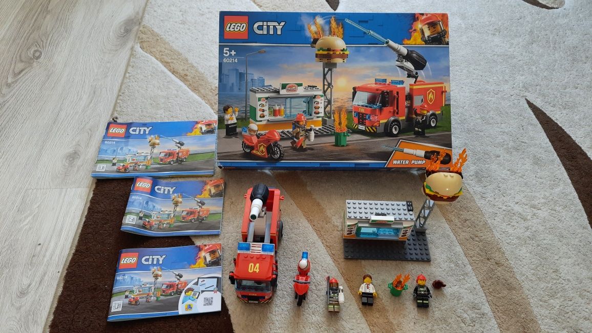 LEGO City 60214 Na ratunek w płonącym barze