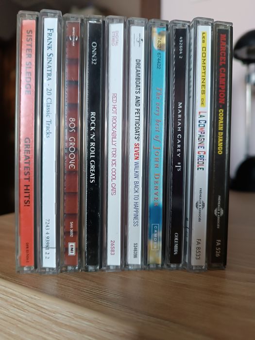 Zestaw płyt CD 10 szt