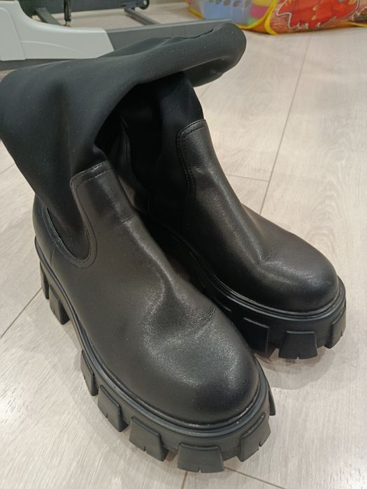 Сапоги-чулок чулок Prada Miraton