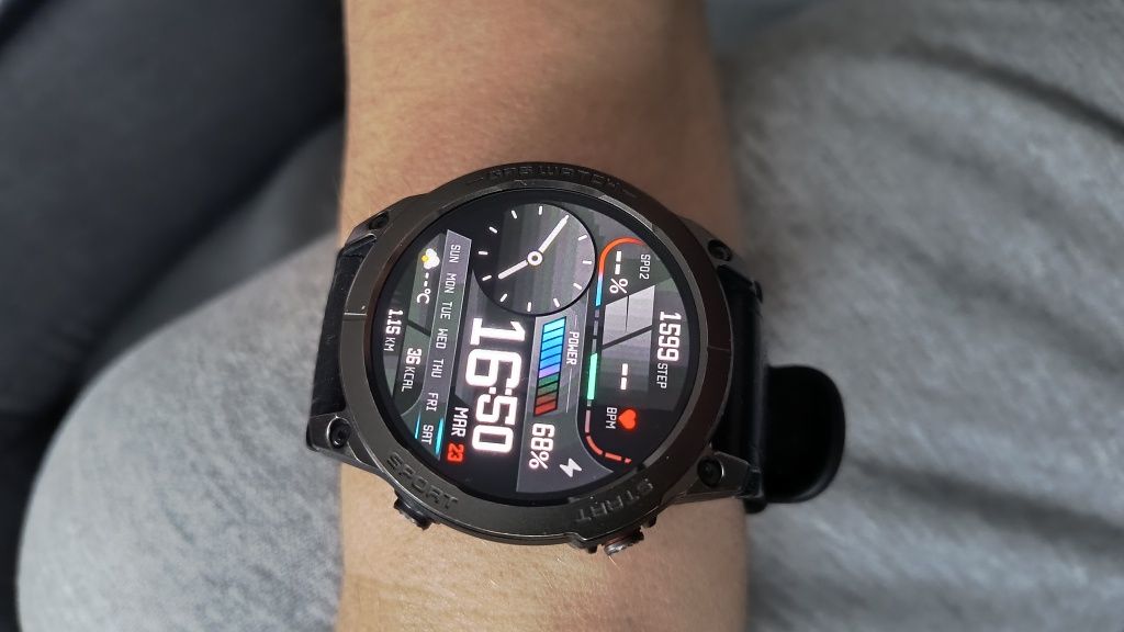 Smatrwatch Zeblaze STRATOS 3 - GPS wododpornosc IP68 ekran ULTRA HD A