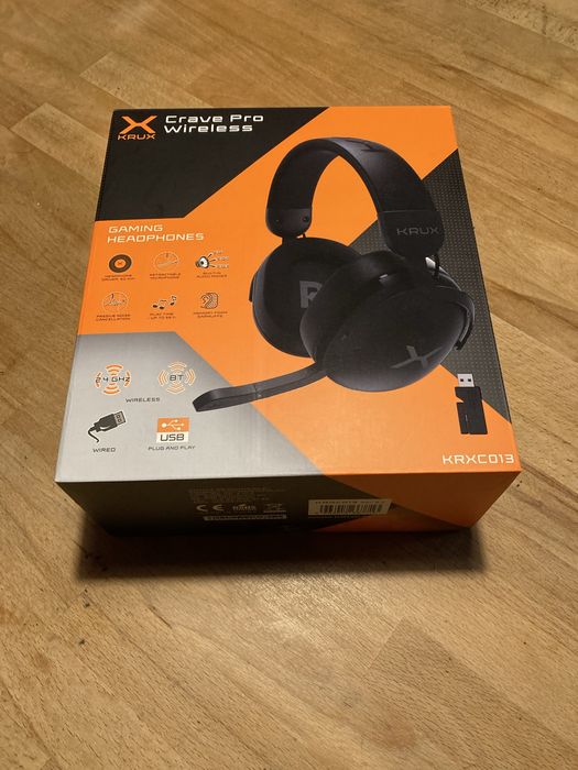 Nowe sluchawki Crux Crave Pro Wireless