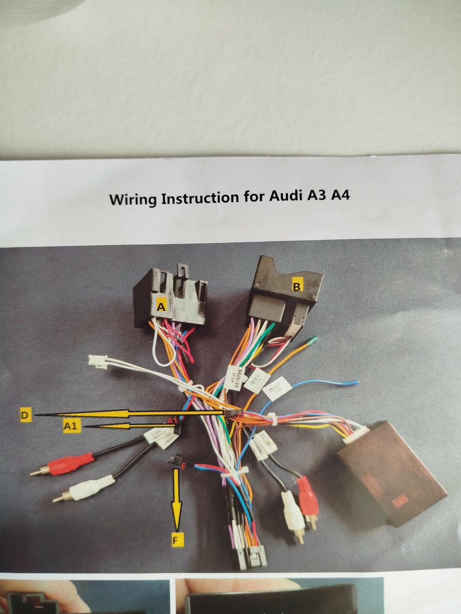 Radio GPS Audi A3/A4/TT