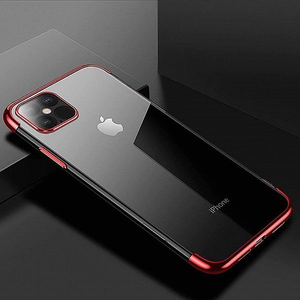 Clear Color case żelowy pokrowiec etui z metaliczną ramką Xiaomi Mi 11