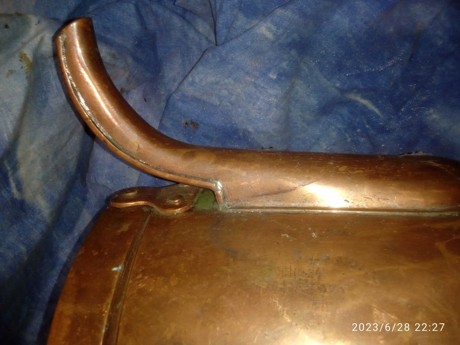 Чайник медный большой