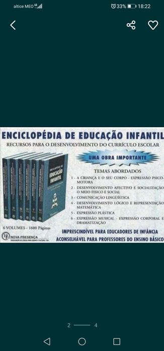 Enciclopedia de Educação Infantil