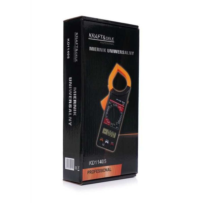 MULTIMETR cyfrowy CĘGOWY Miernik elektroniczny prądu napięcia kd11405