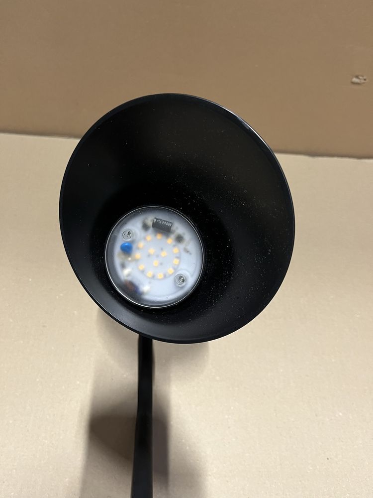 Lampka/lampa biurowa/na biurko Sol Led Unilux czarna