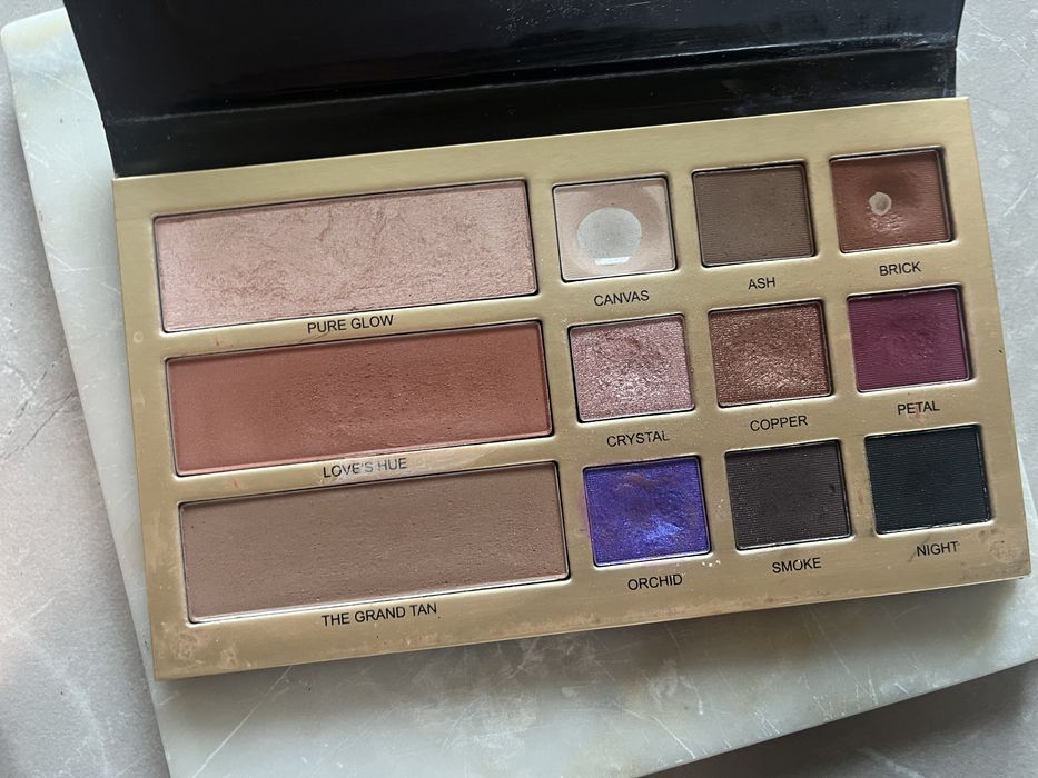 Too faced chocolate bar #urbay decay cherry #aa wings the balm nude