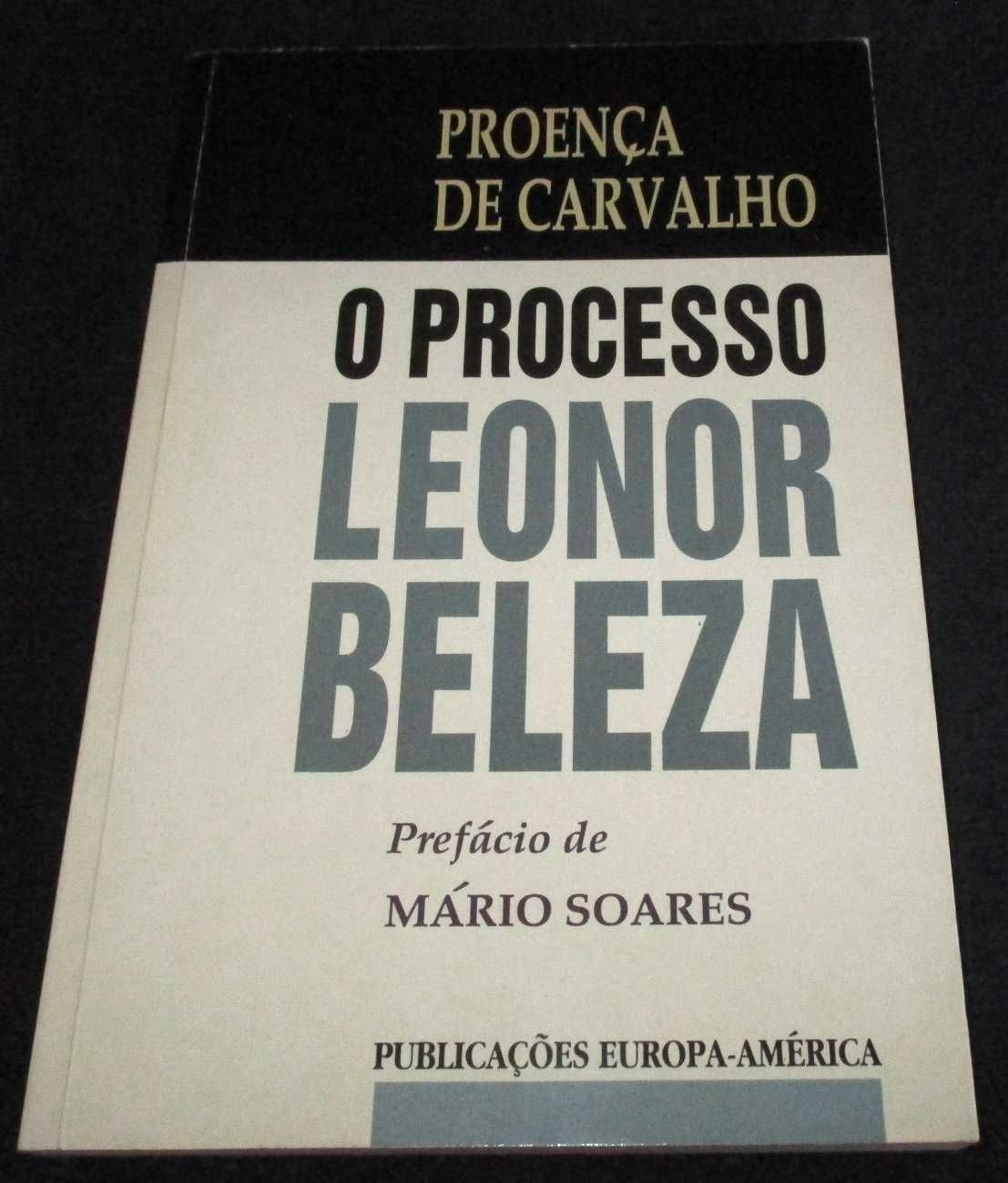 Livro O Processo Leonor Beleza Proença de Carvalho