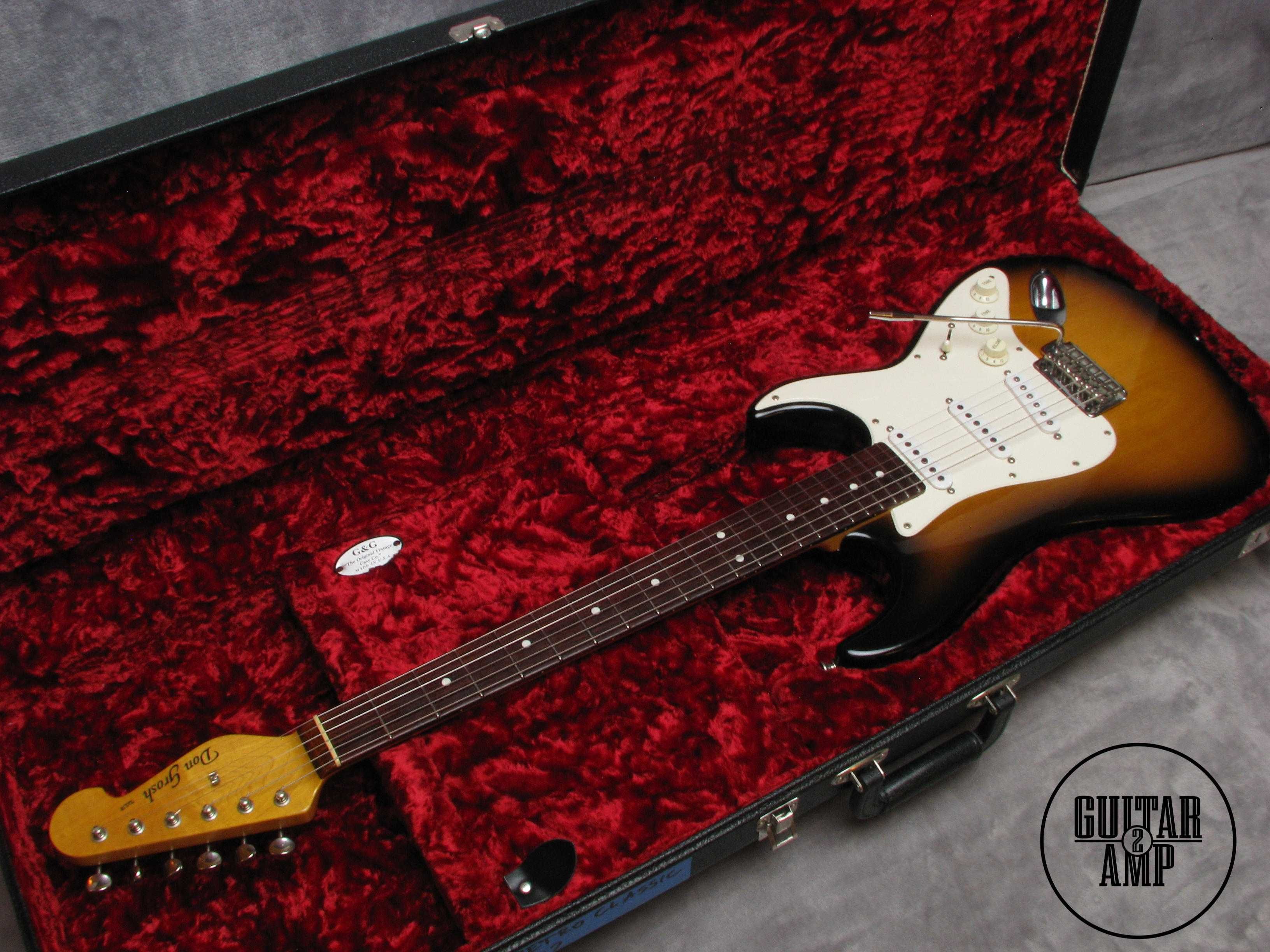 Don Grosh Retro Classic Stratocaster Custom Shop