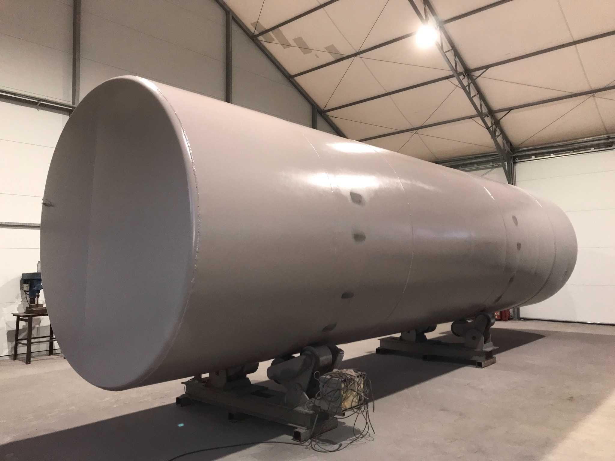 Zbiornik stalowy na wodę pitną 50 000l 50m3 - woda pitna atest PZH