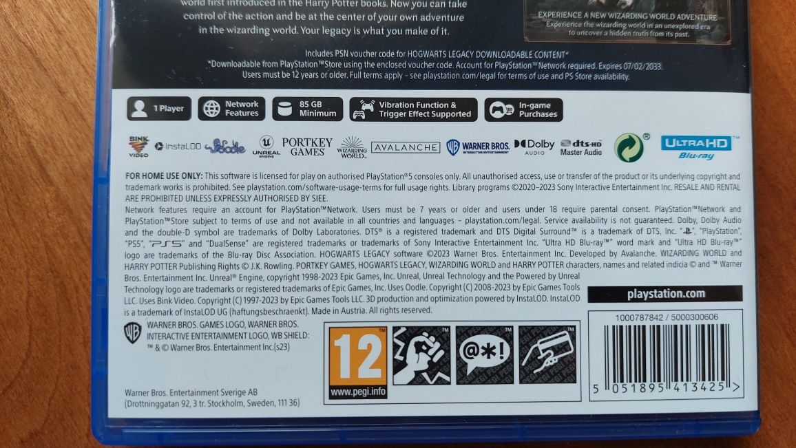 Hogwarts Legacy PS5