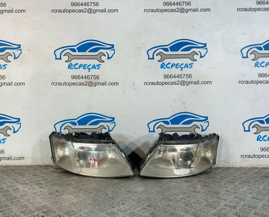 .Conjunto Oticas Farois Frontal Frente Esquerda Direita Saab 93 9-3 YS3F 2002 - 2012