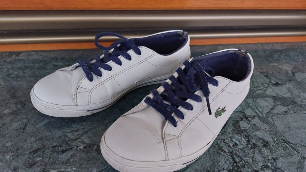Trampki sneakersy lacoste r.37.5 db
