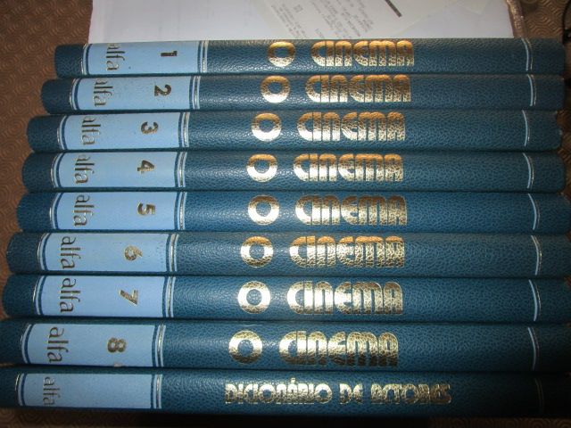 1033 O Cinema: Enciclopédia da 7ª Arte - 9 Volumes Dicionário de Acto