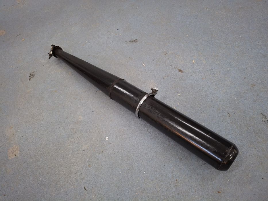 Simson s51/sr50 tłumik oryginalny czarny