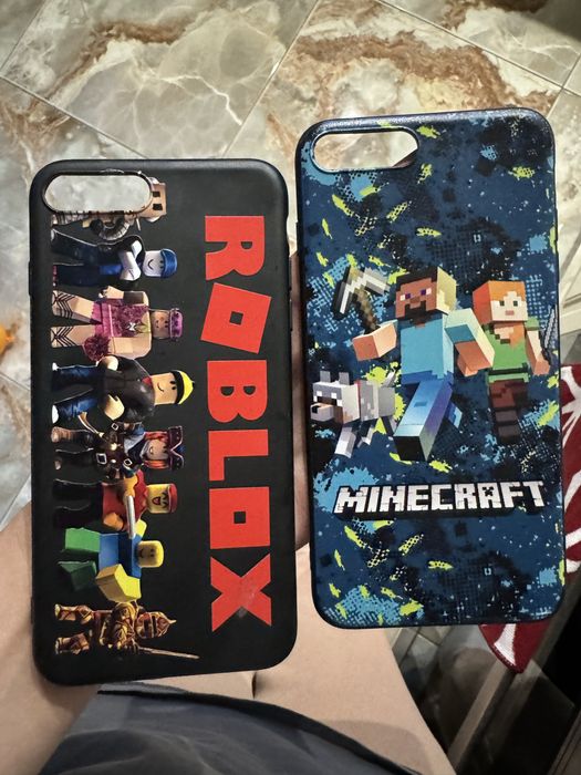 Чохол на iphone 7 plus / чохол roblox minecraft