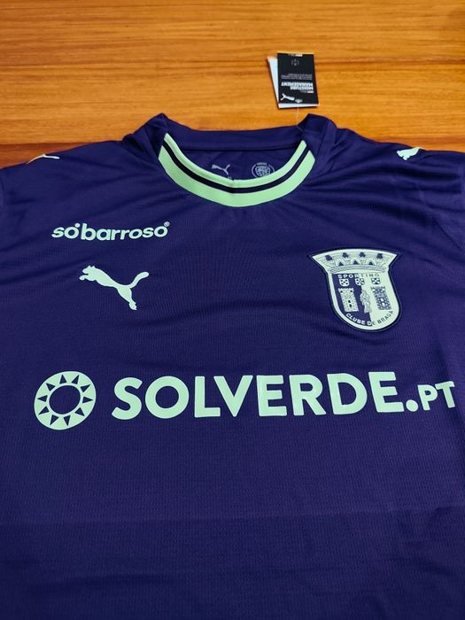 Camisolas alternativa roxa SC Braga 25/26