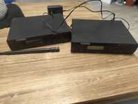 Dwa nadajniki ld ld system ws 100r do mikrofonu bezprzewodowych