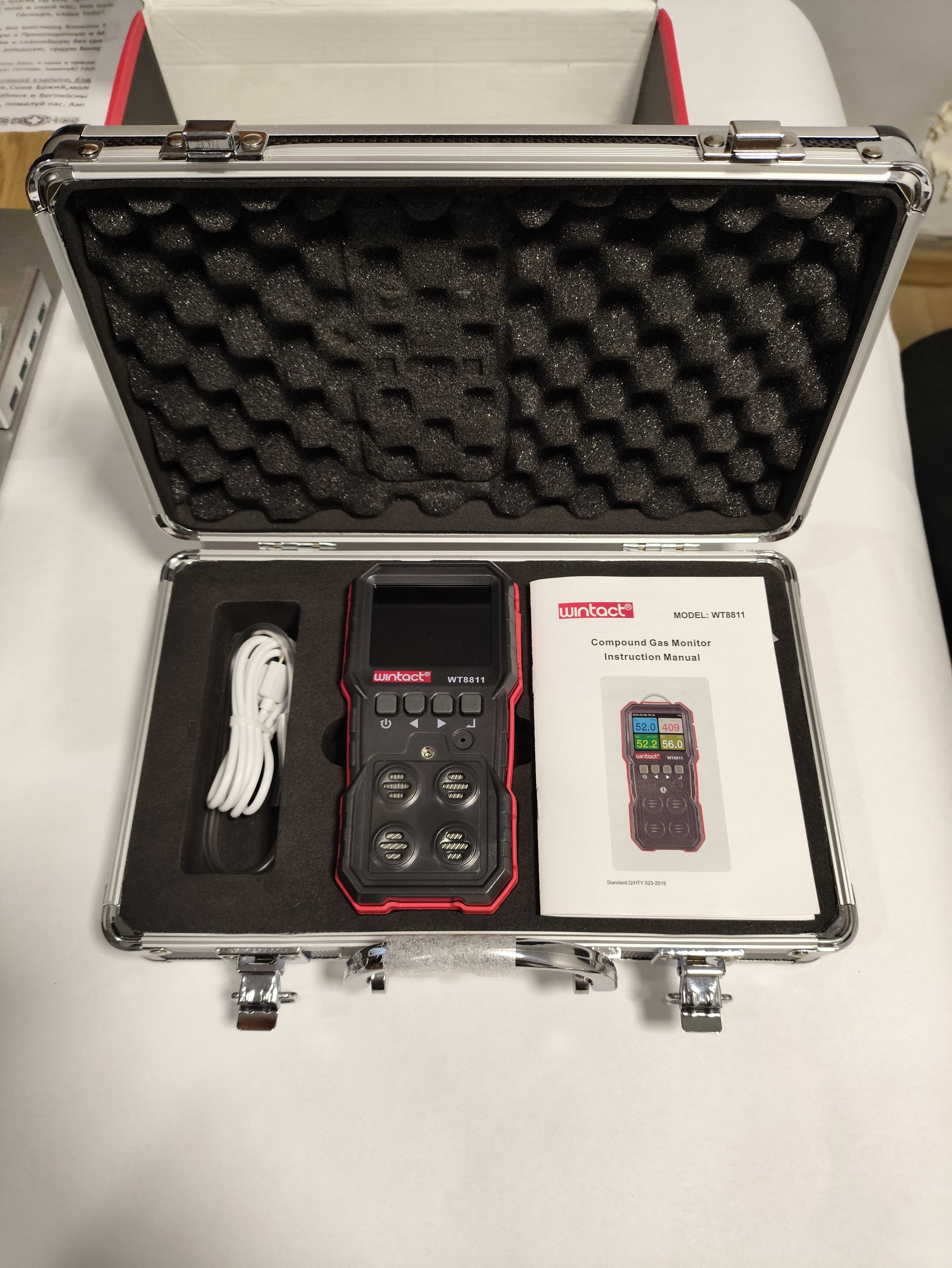 Многоканальный газоанализатор 4-в-1 Wintact WT8811