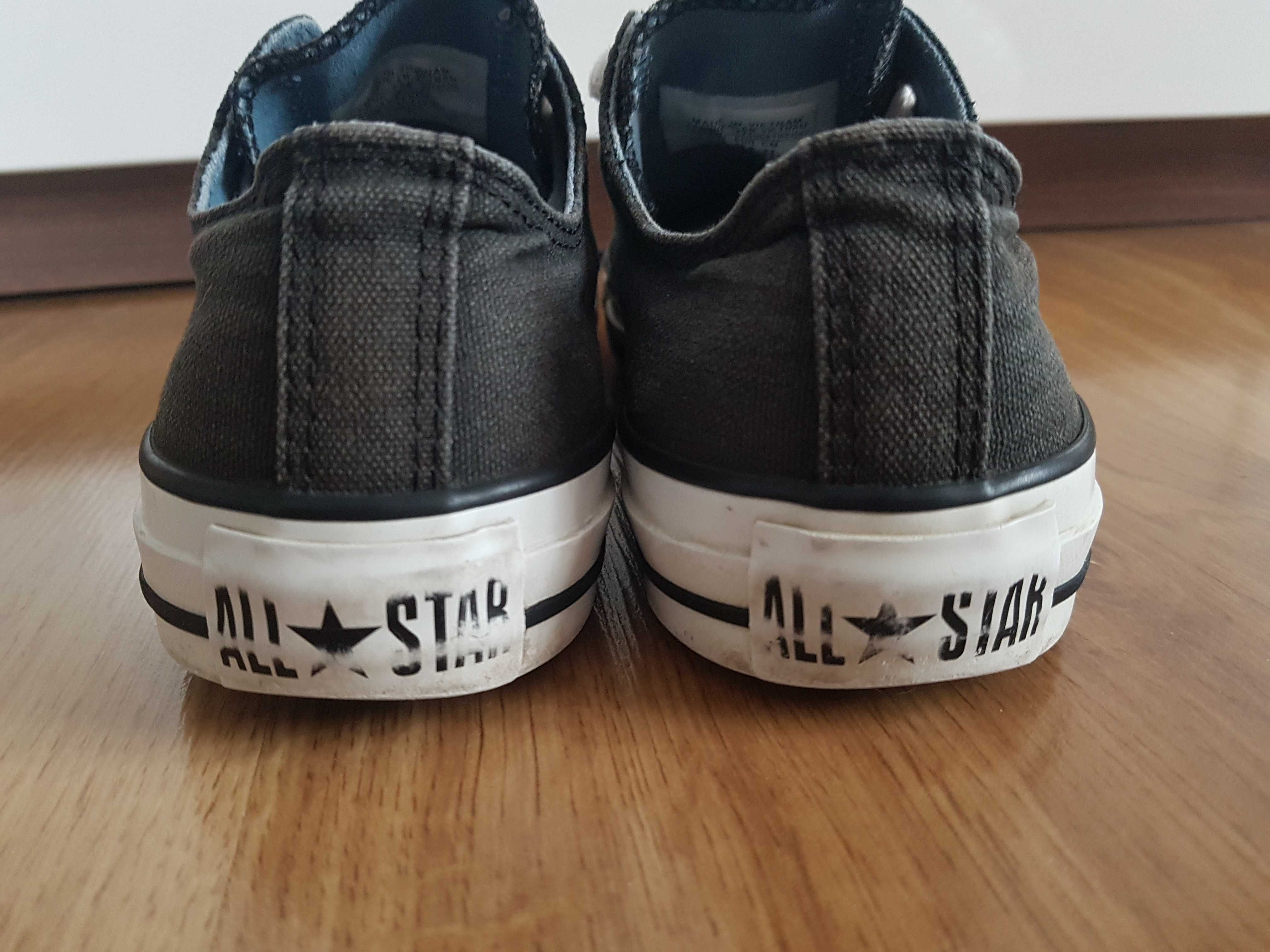 Czarne trampki Converse 36,5