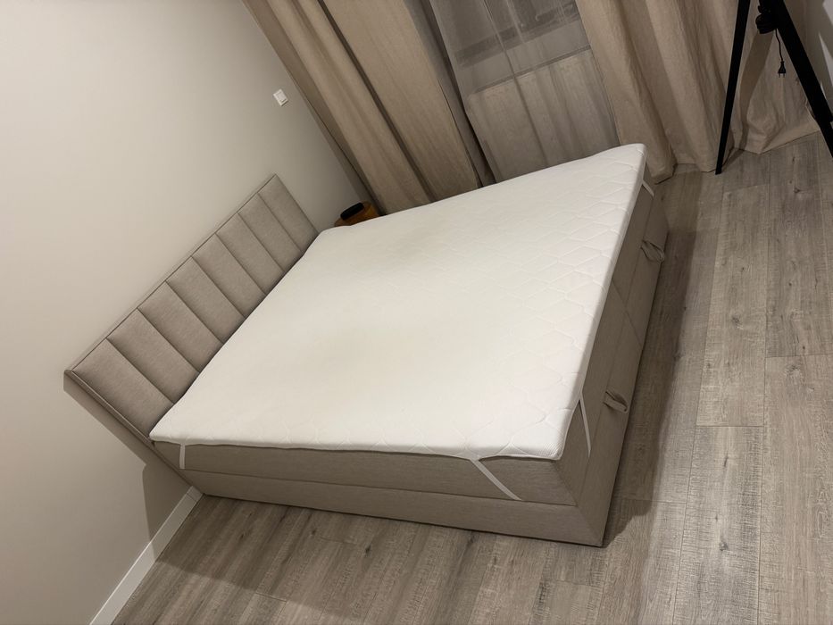 Łóżko tapicerowane kontynentalne 160 x 200