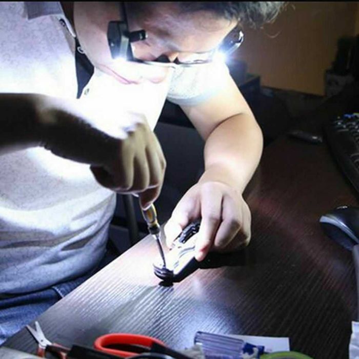 Lâmpada LED para óculos