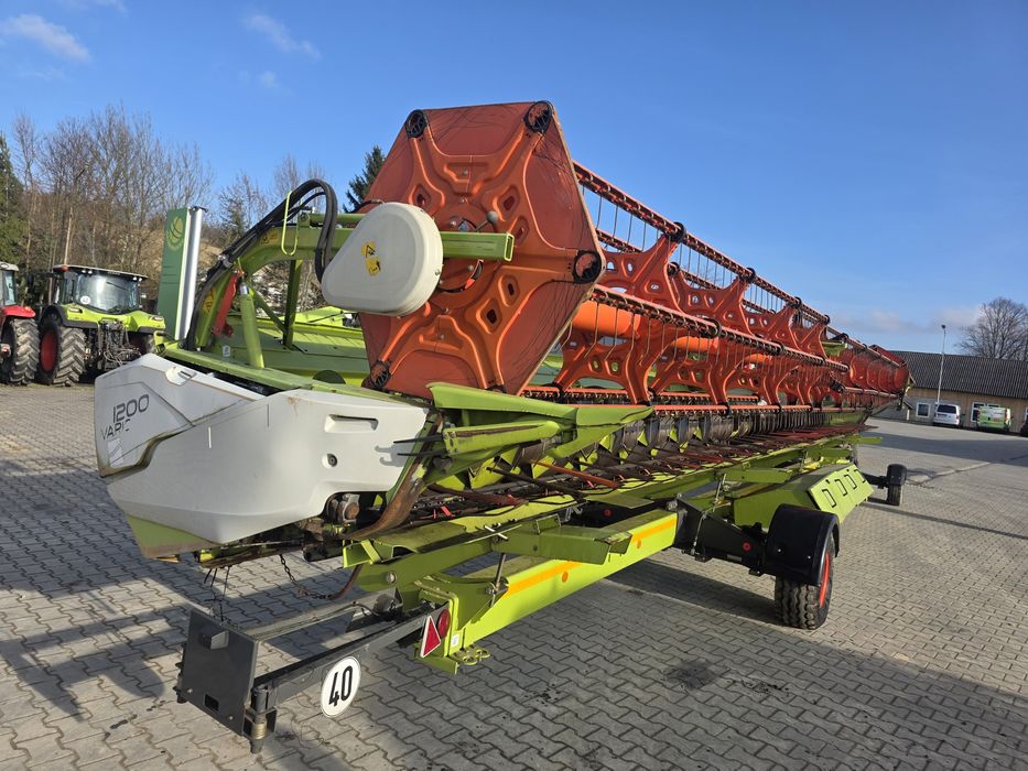 Heder Claas Vario 1200 rzepak wózek