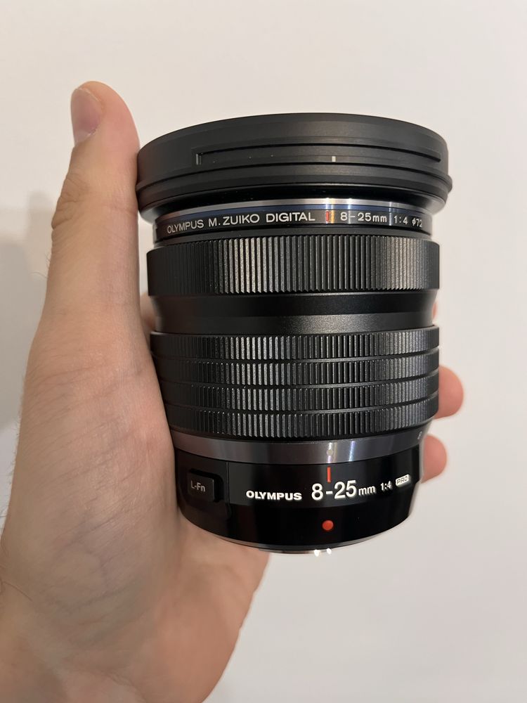 M Zuiko 8-25 F4 PRO Olympus