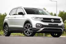 Volkswagen T-Cross 1.6TDi 95KM CR / Zarejestrowany PL/ DSG/ Alu18/ Navi/ Bliss/ Led/