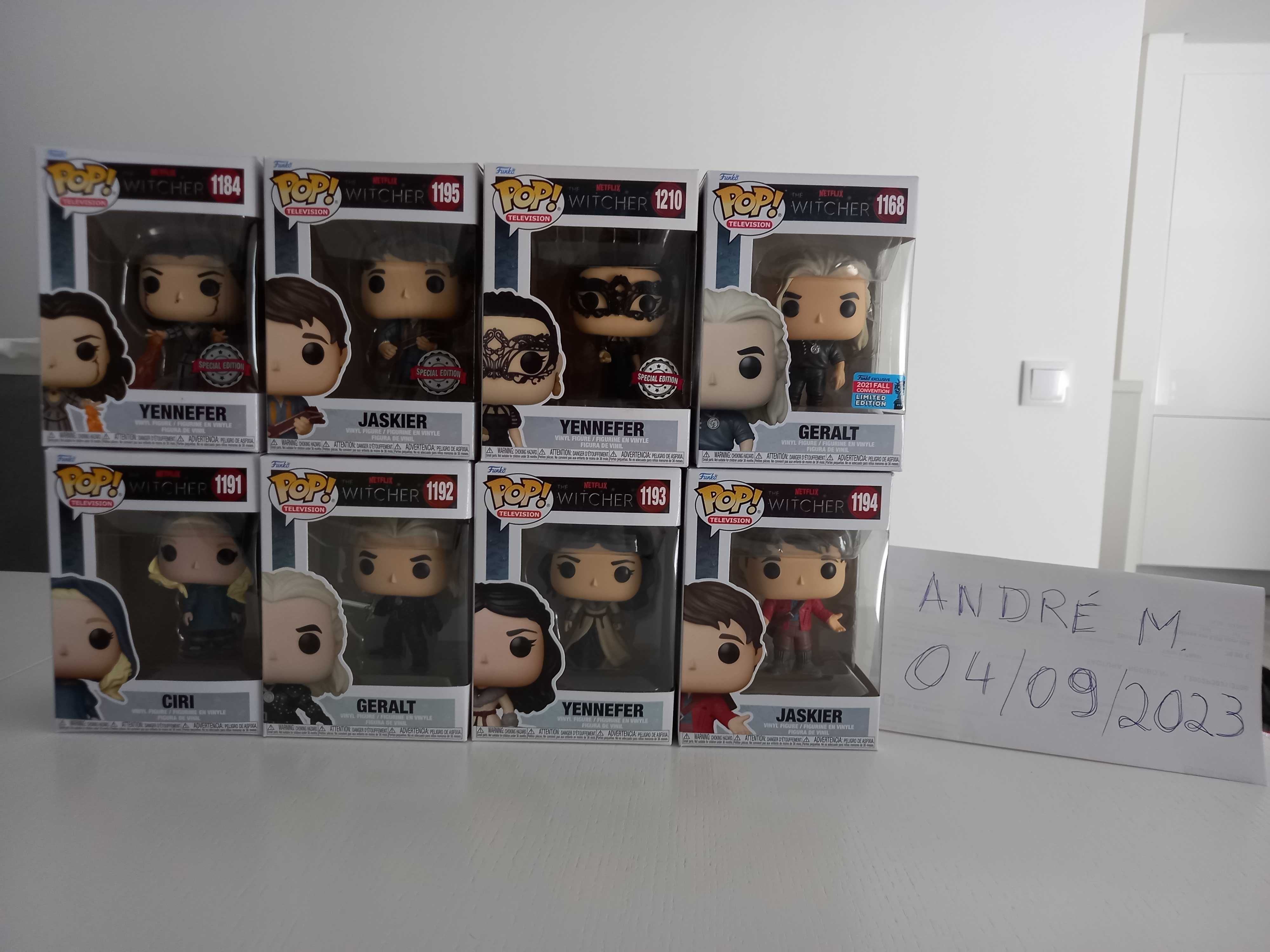 Funko Pop! Witcher Netflix - Coleção para venda