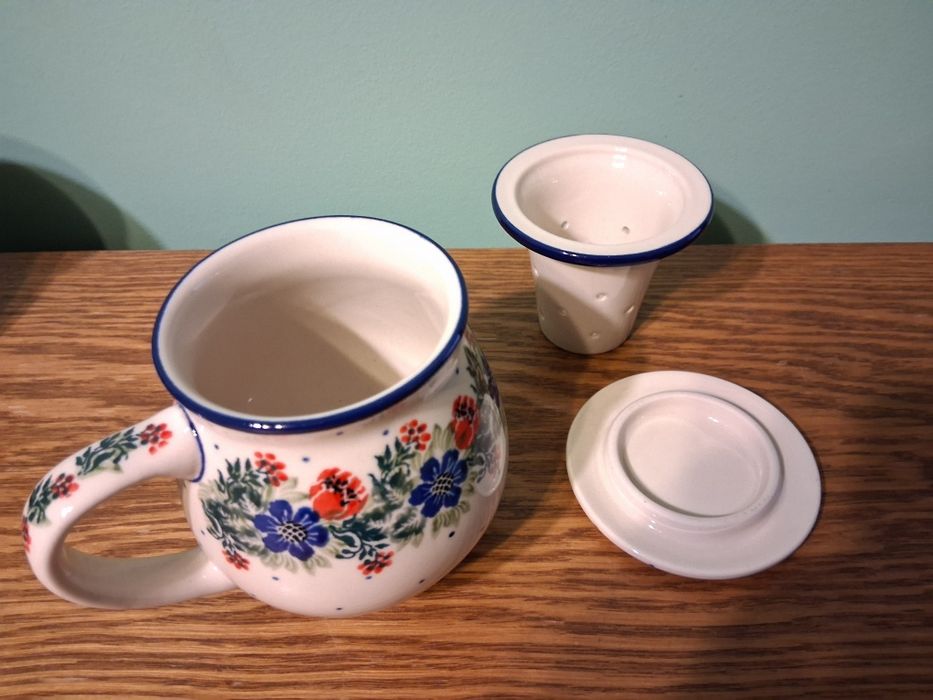 Kubek do ziol 400ml GAT1 Ceramika Artystyczna Boleslawiec