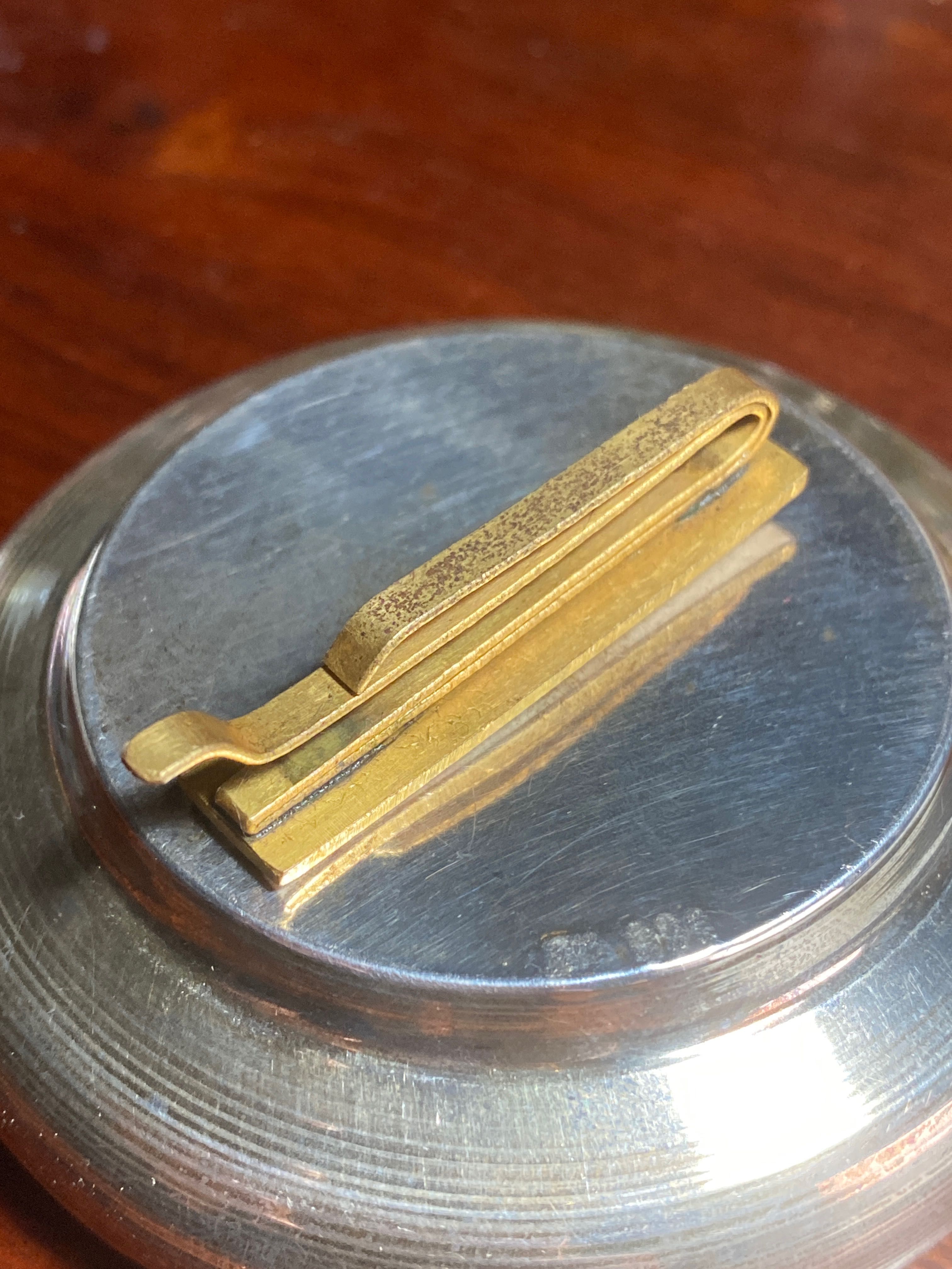 Alfinete travessão de gravata 4,3 cm Sporting Clube Portugal Anos 60